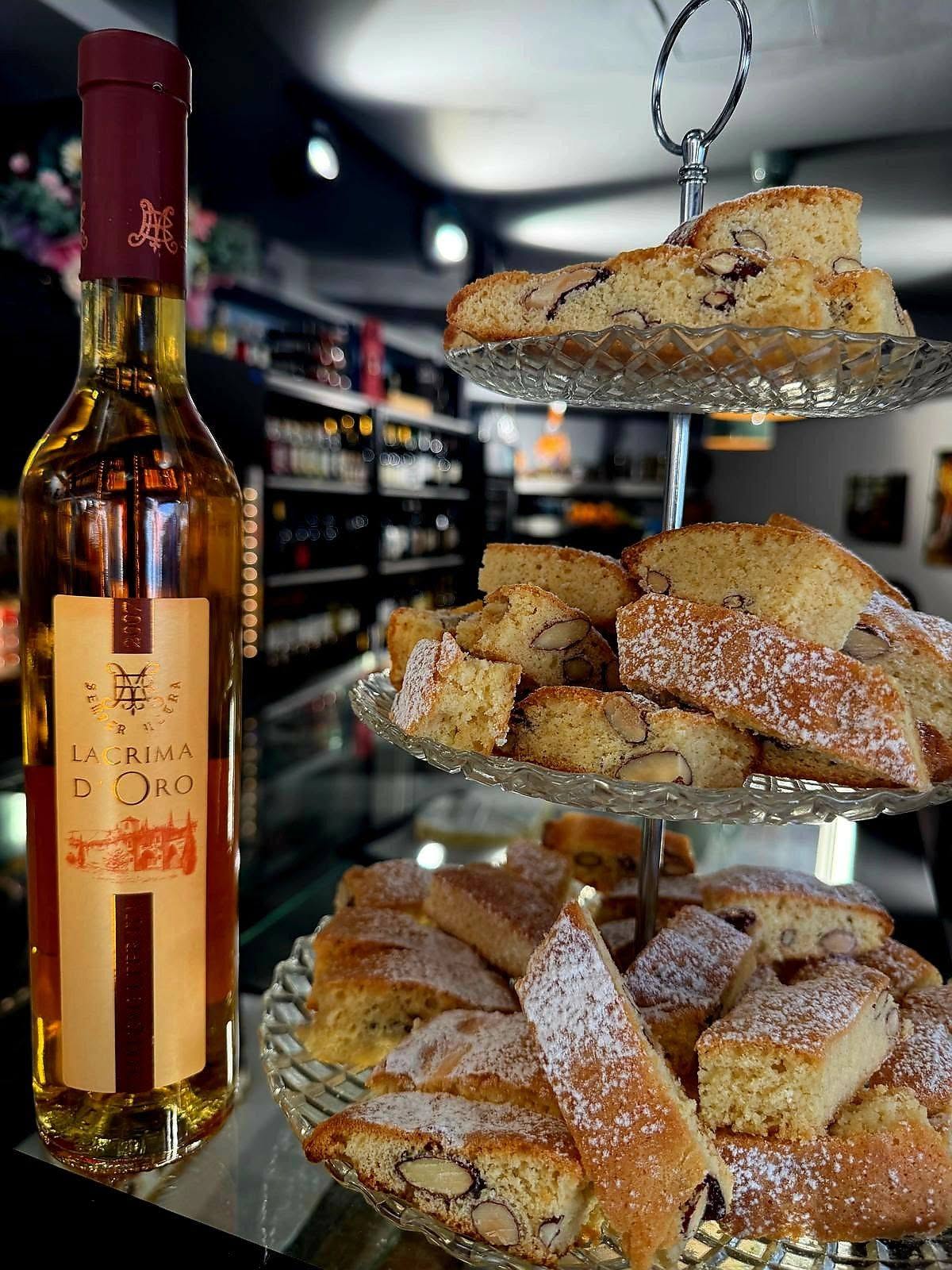 Wine & something sweet